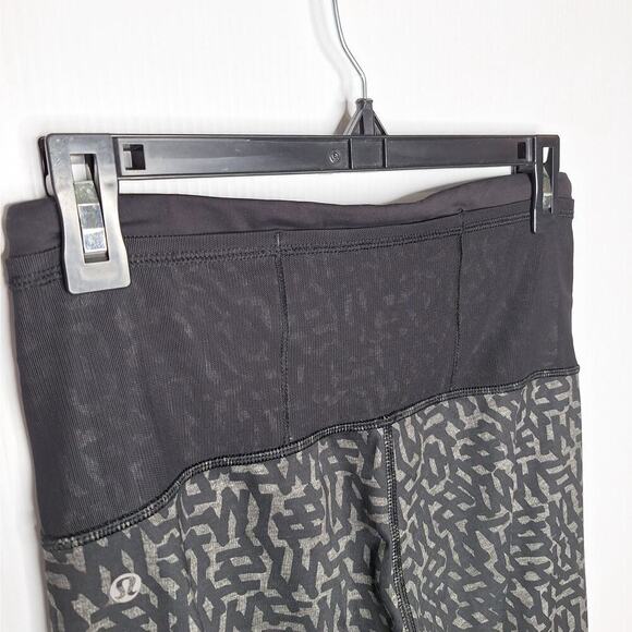 Lululemon Running In The City 7/8 Tight Full-On Luxtreme Heathered Net Pop 6 - Picture 9 of 15